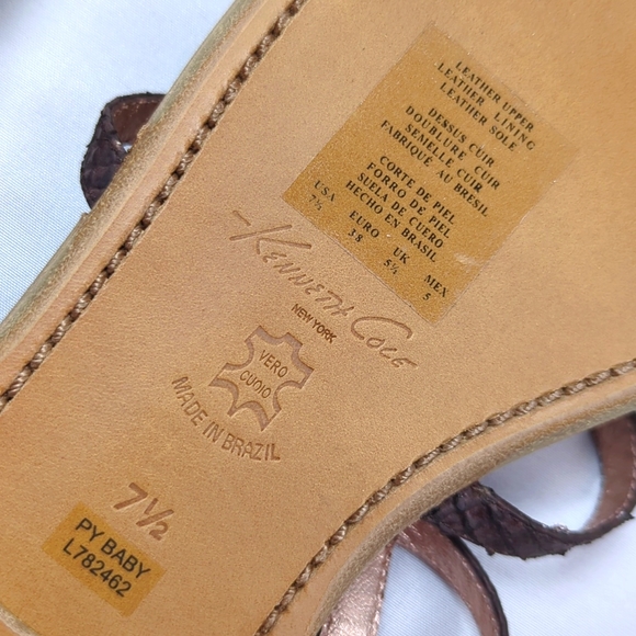 🆕🌿KENNETH COLE NEW YORK GLADIATOR SANDALS🌿 - Picture 14 of 17